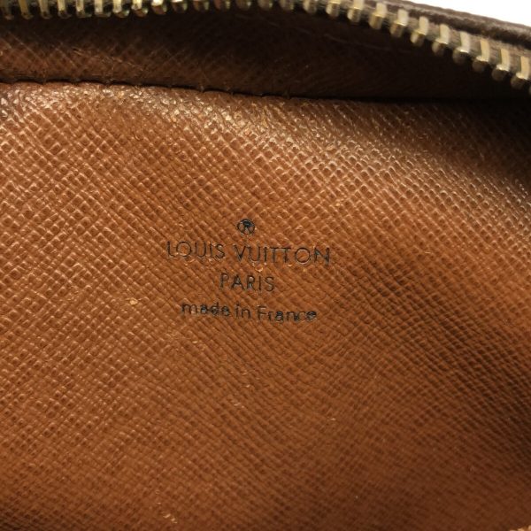 37727133 7 Louis Vuitton Danube Canvas Monogram Shoulder Bag Brown