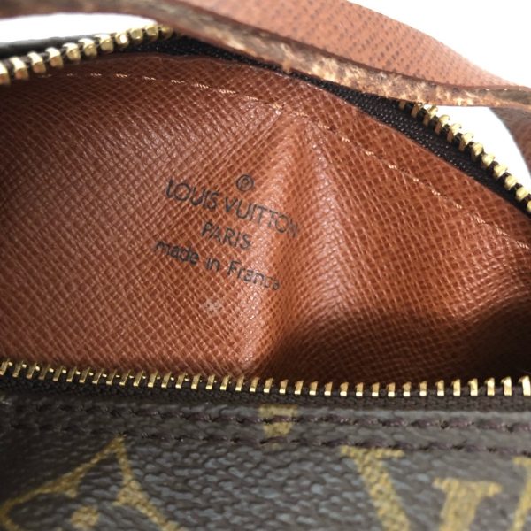 37727378 8 Louis Vuitton Pochette Papillon Canvas Monogram Handbag Brown