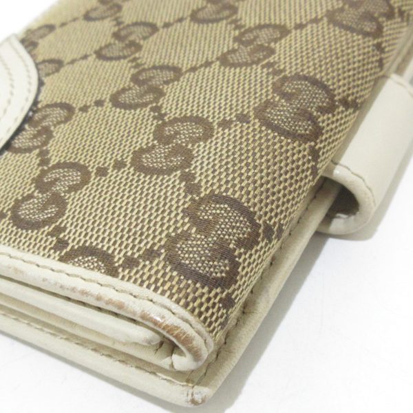 37734127 10 Gucci New Brit Jacquard Wallet Beige