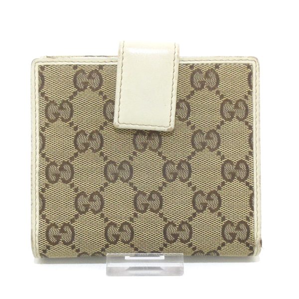 37734127 2 Gucci New Brit Jacquard Wallet Beige