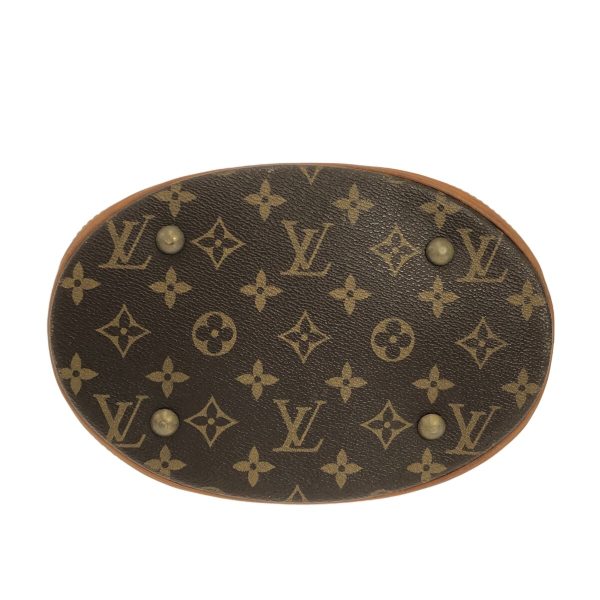 37742480 4 Louis Vuitton Petit Baguette Canvas Monogram Shoulder Bag Brown