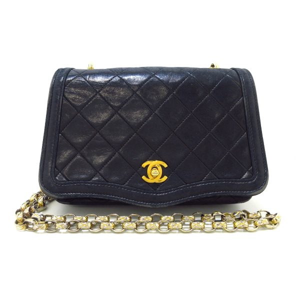 37746913 1 Chanel Matelasse Shoulder Bag Lambskin Black