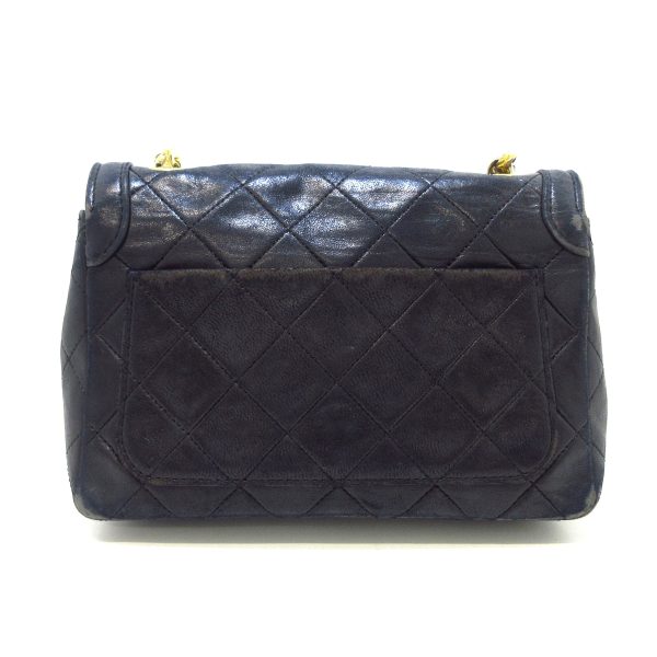 37746913 3 Chanel Matelasse Shoulder Bag Lambskin Black