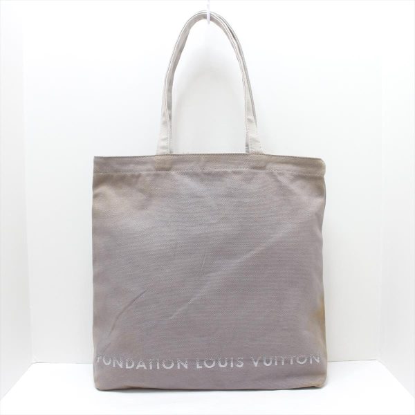 37747377 3 Louis Vuitton Fondation Canvas Tote Bag Gray