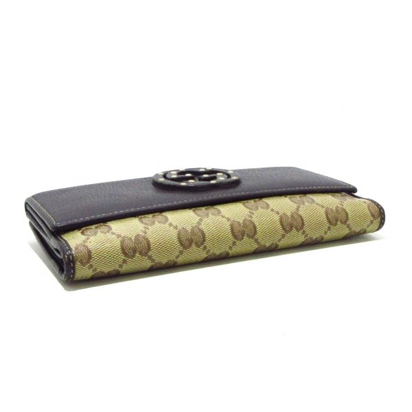 37748497 10 Gucci Blondie GG Long Wallet Beige Dark Brown