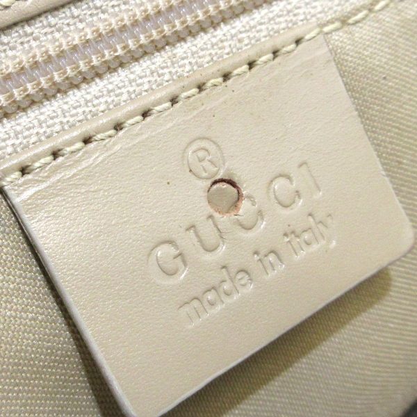 37758844 8 Gucci Canvas Shoulder Bag Gray Beige