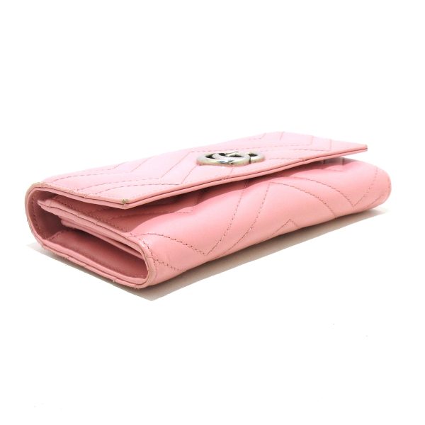 37758892 10 Gucci Gg Marmont Leather Wallet Pink