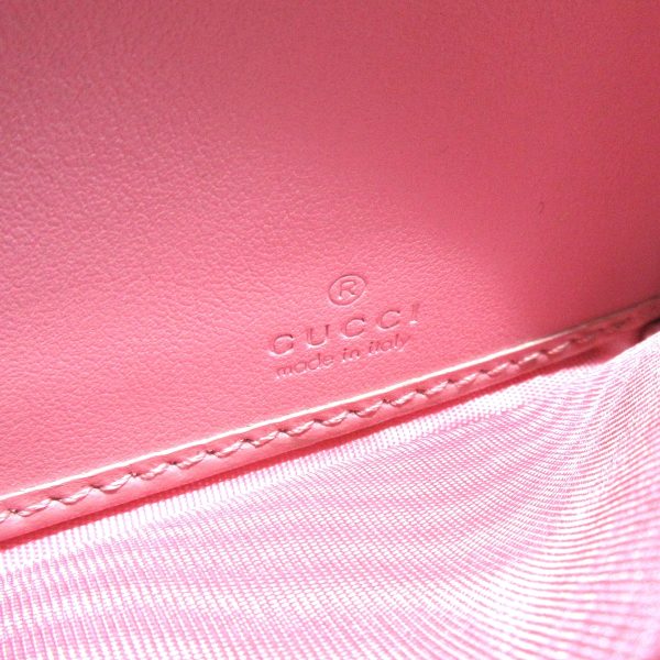 37758892 5 Gucci Gg Marmont Leather Wallet Pink