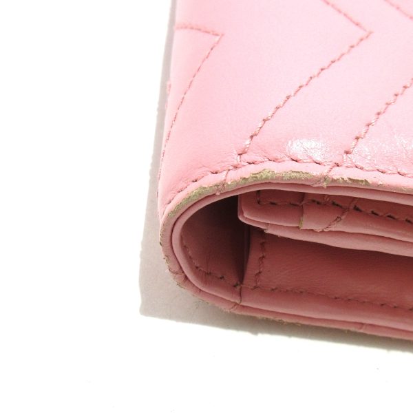 37758892 9 Gucci Gg Marmont Leather Wallet Pink