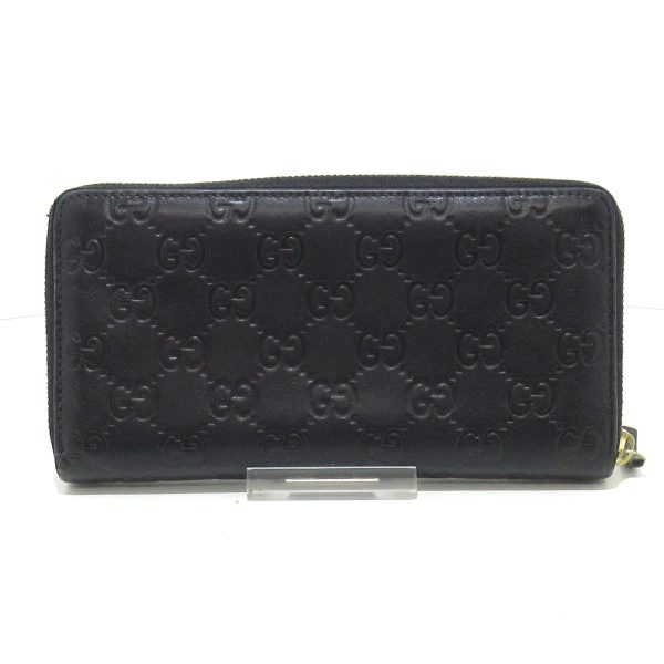 37758918 2 Gucci Shimaline Leather Wallet Black