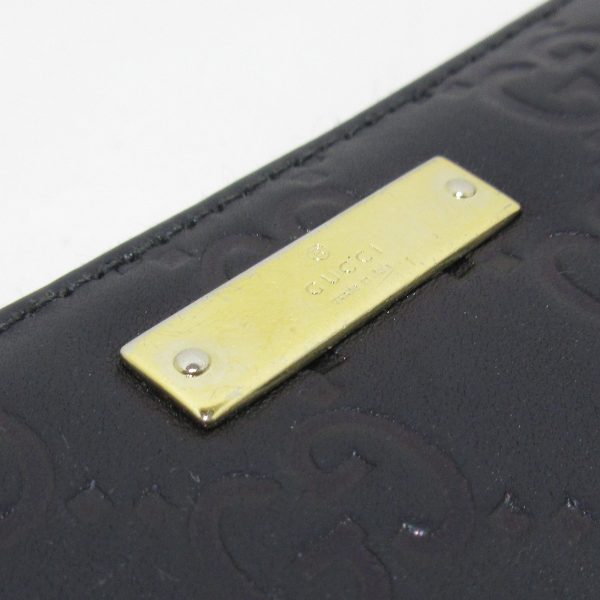 37758918 7 Gucci Shimaline Leather Wallet Black