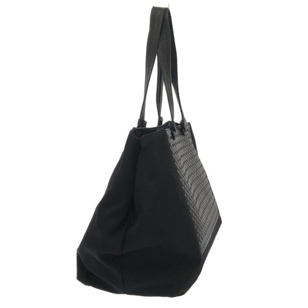 37762093 2 Bottega Veneta Intrecciato Tote Bag Black Nylon