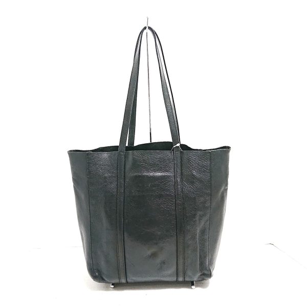 37763188 3 Balenciaga Everyday Leather Tote Bag Black