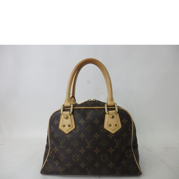 37765 2 Louis Vuitton Manhattan Monogram Handbag Brown