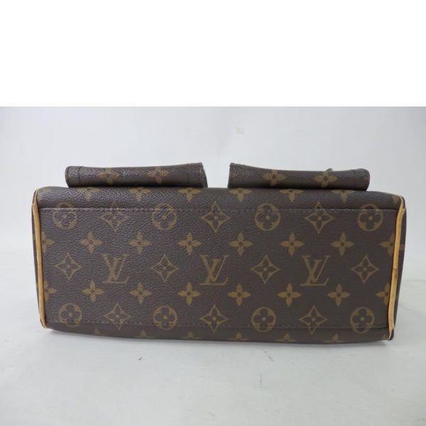 37765 4 Louis Vuitton Manhattan Monogram Handbag Brown