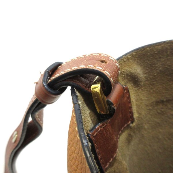 37768848 9 Loewe Gate Bucket Shoulder Bag Leather Brown