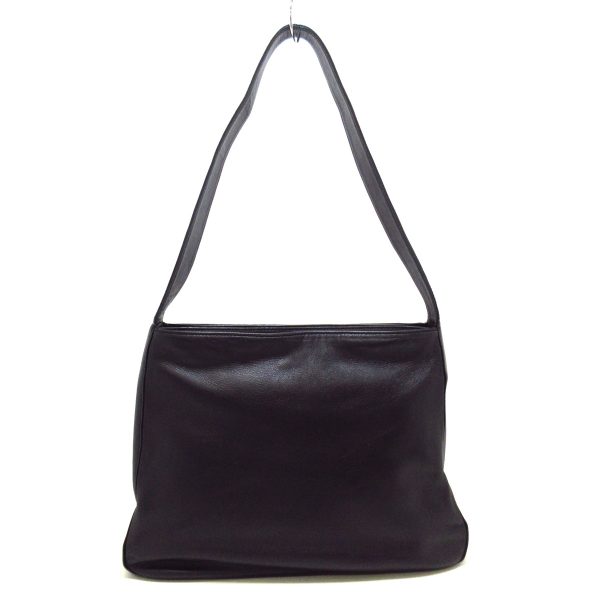 37768901 3 Loewe Shoulder Bag Leather Black