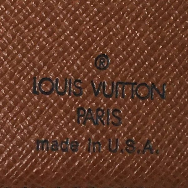 37769700 5 Louis Vuitton Portomone Viennese Canvas Bifold Wallet Brown