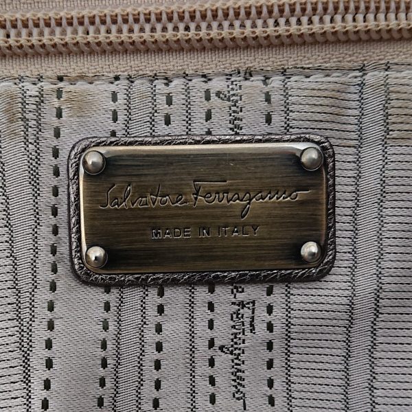 37775816 8 Salvatore Ferragamo Vara Tote Bag Silver