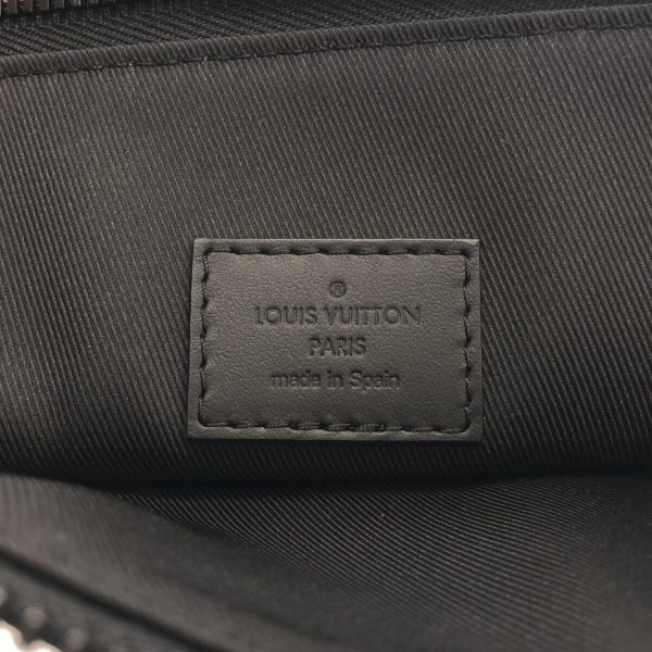 37776987 7 Louis Vuitton Virgil Abloh Leather Clutch Bag Black