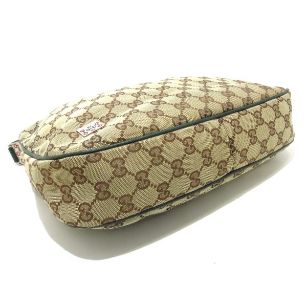 37779044 4 Gucci Gg Pattern Sherry Jacquard Shoulder Bag Beige