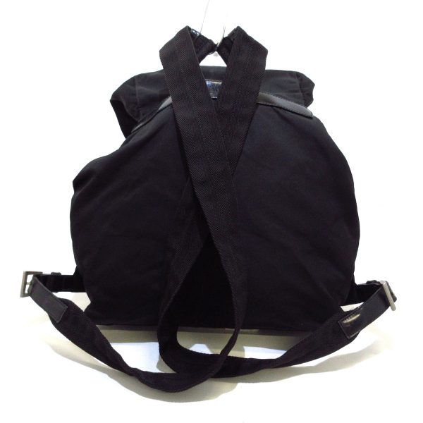 37780915 3 Prada Rucksack Nylon Leather Black