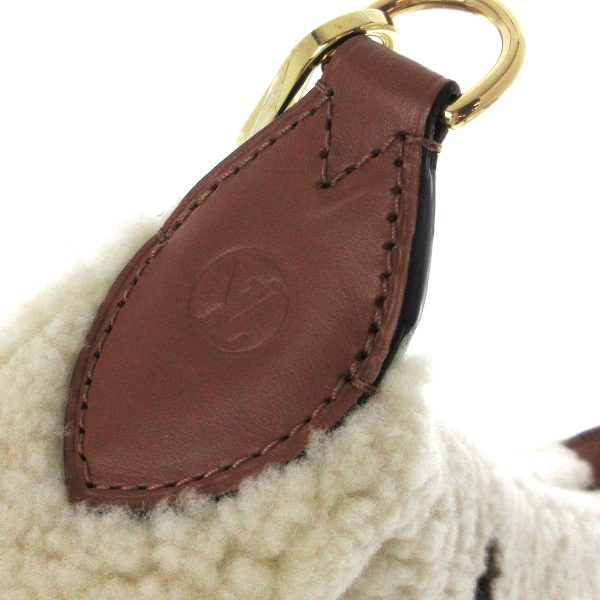 37782882 14 Louis Vuitton Over the Moon Shearling Shoulder Bag Creme Marron