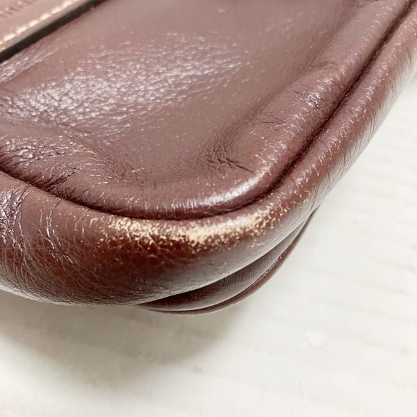 37783969 5 Gucci Leather Waist Pouch Bordeaux