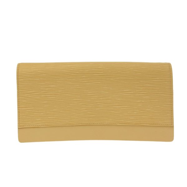 37789764 1 Louis Vuitton Honfleur Leather Clutch Bag Vanille