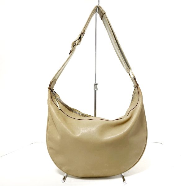 37790990 1 Gucci Leather Shoulder Bag Beige