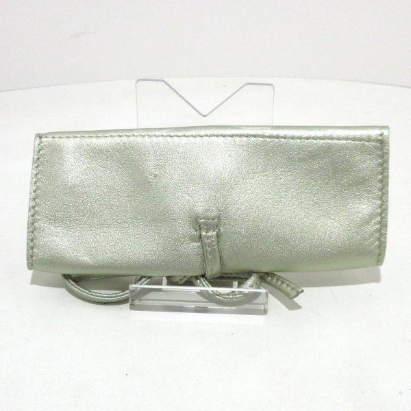 37791050 2 Loewe Accessory Case Leather Silver