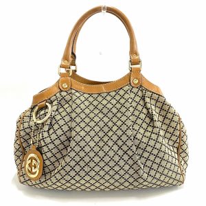 37792315 1 Louis Vuitton On the Go MM 2WAY Giant Reverse Bag Brown