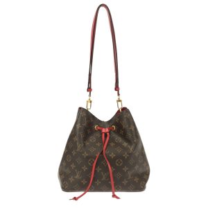 37794246 1 Louis Vuitton Hippo MM Antigua Canvas Tote Bag Red Purple