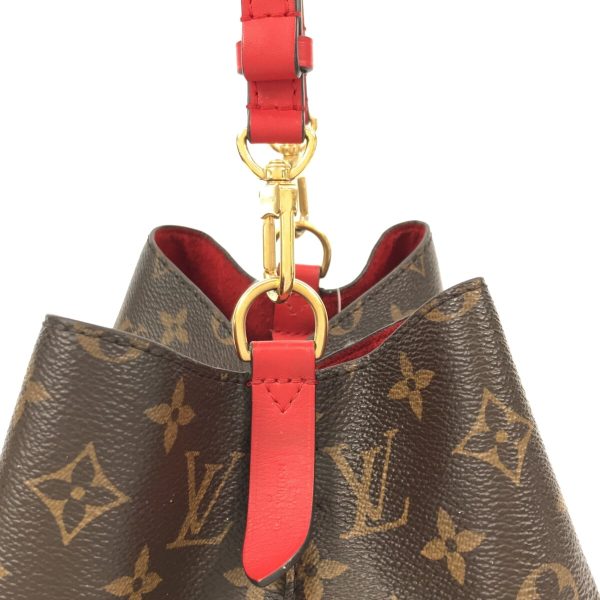 37794246 10 Louis Vuitton Neonoe Monogram Canvas Shoulder Bag Brown