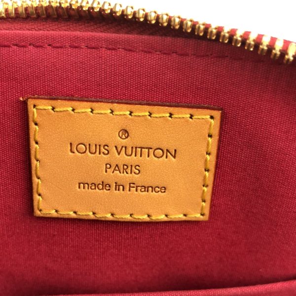 37794250 7 Louis Vuitton Alma Patent Leather Handbag Rose Andian