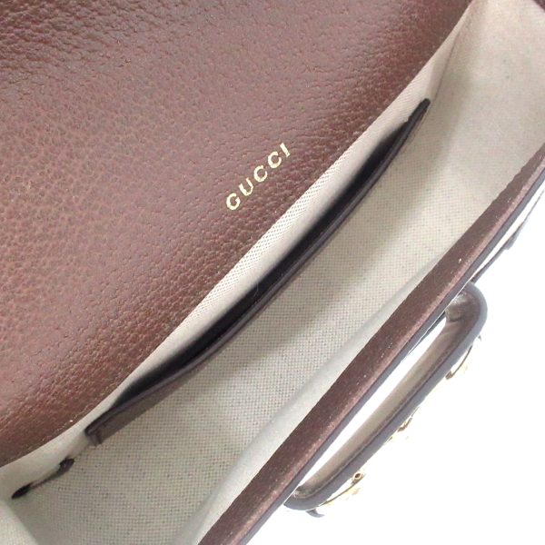 37794296 6 Gucci Horsebit 1955 Jacquard Mini Bag Beige