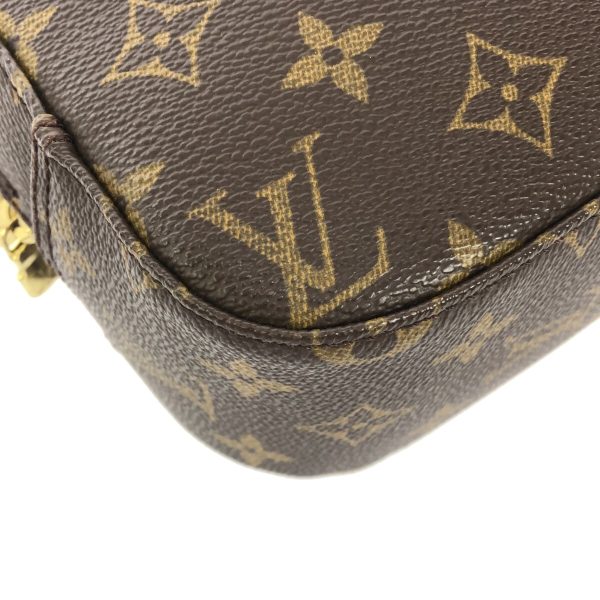 37798632 5 Louis Vuitton Spontini Monogram Canvas Handbag Brown