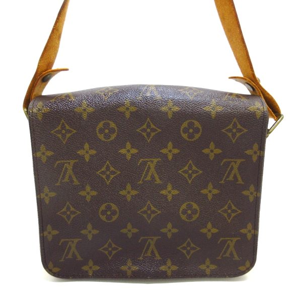 37798677 3 Louis Vuitton Cartesier Monogram Canvas Shoulder Bag Brown