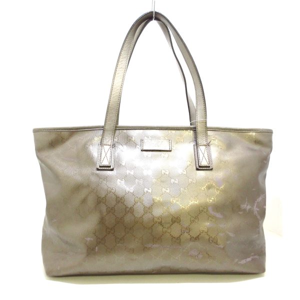 37798686 1 Gucci Pvc Tote Bag Beige