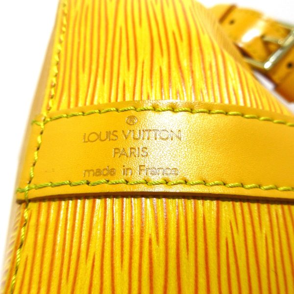 37798714 8 Louis Vuitton Noe Leather Shoulder Bag Jaune