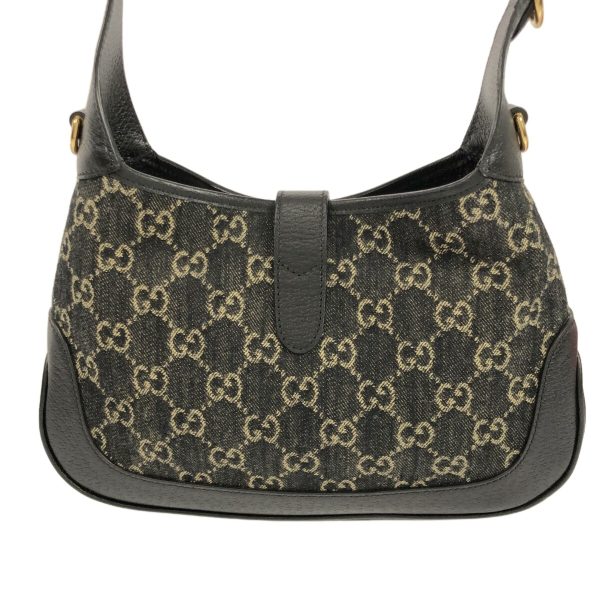 37799315 3 Gucci Jackie 1961 Denim Shoulder Bag Dark Navy