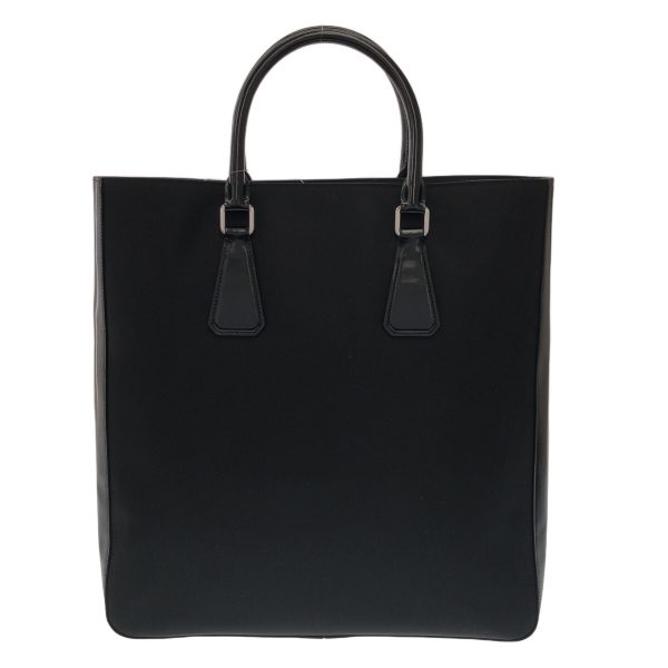 37801270 3 Prada Tote Bag Nylon Leather Black