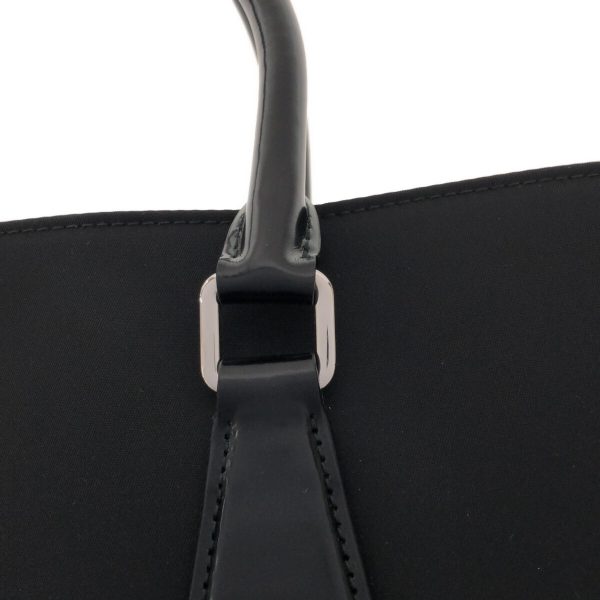 37801270 9 Prada Tote Bag Nylon Leather Black