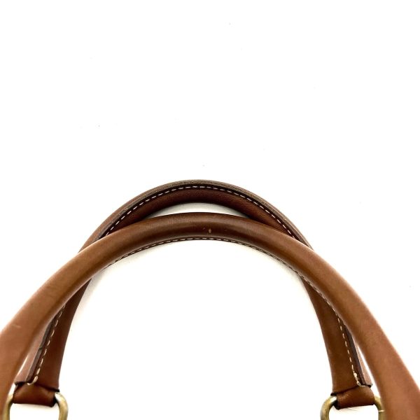 37805119 6 Celine Macadam Pattern Coated Canvas Handbag Brown