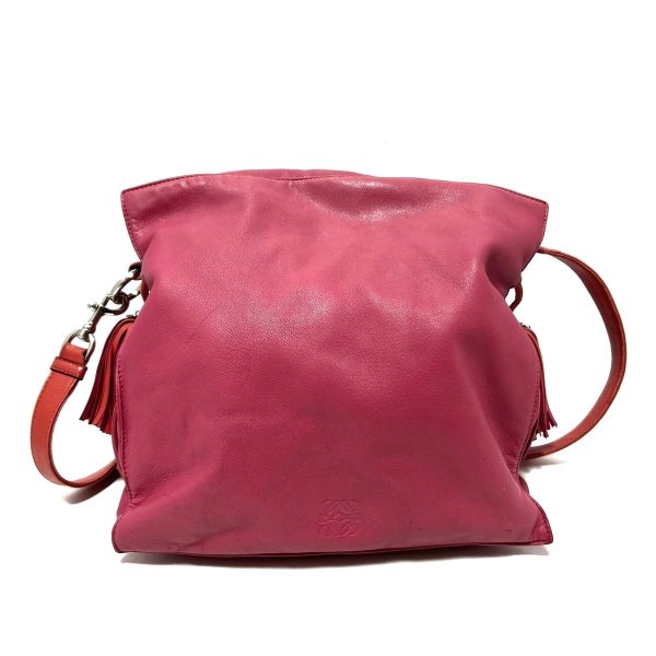 37806258 1 Loewe Flamenco Shoulder Bag Leather Pink