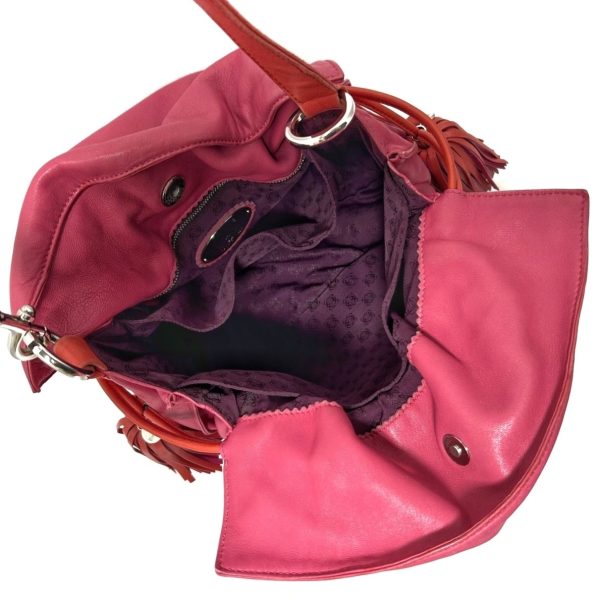 37806258 7 Loewe Flamenco Shoulder Bag Leather Pink