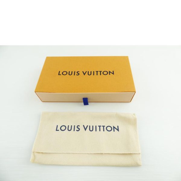 37810 9 Louis Vuitton Portefeuil Clemence Damier Ebene Wallet Rose Ballerine