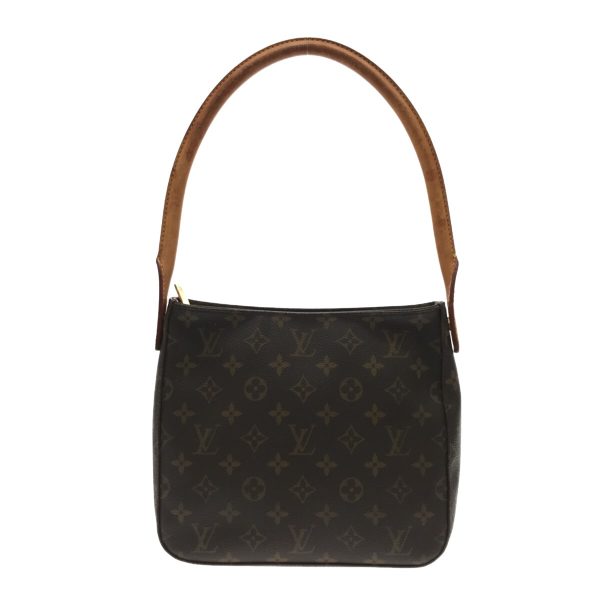 37811021 1 Louis Vuitton Looping Monogram Canvas Shoulder Bag Brown