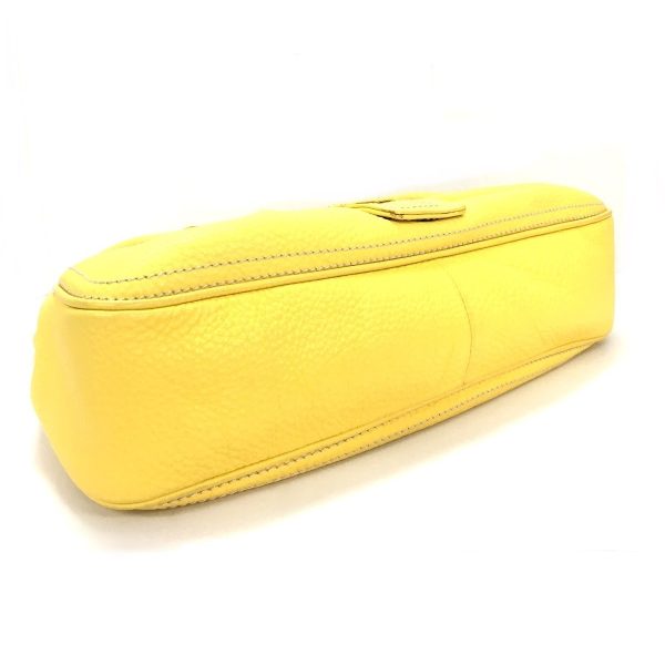 37811211 4 Celine Large Chouquette Leather Handbag Yellow