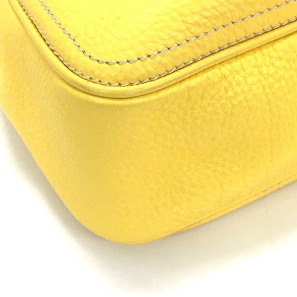 37811211 5 Celine Large Chouquette Leather Handbag Yellow